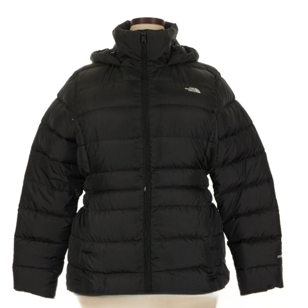 The North Face Gotham Jacket II XXL Black 550 Down Hooded Puffer Coat